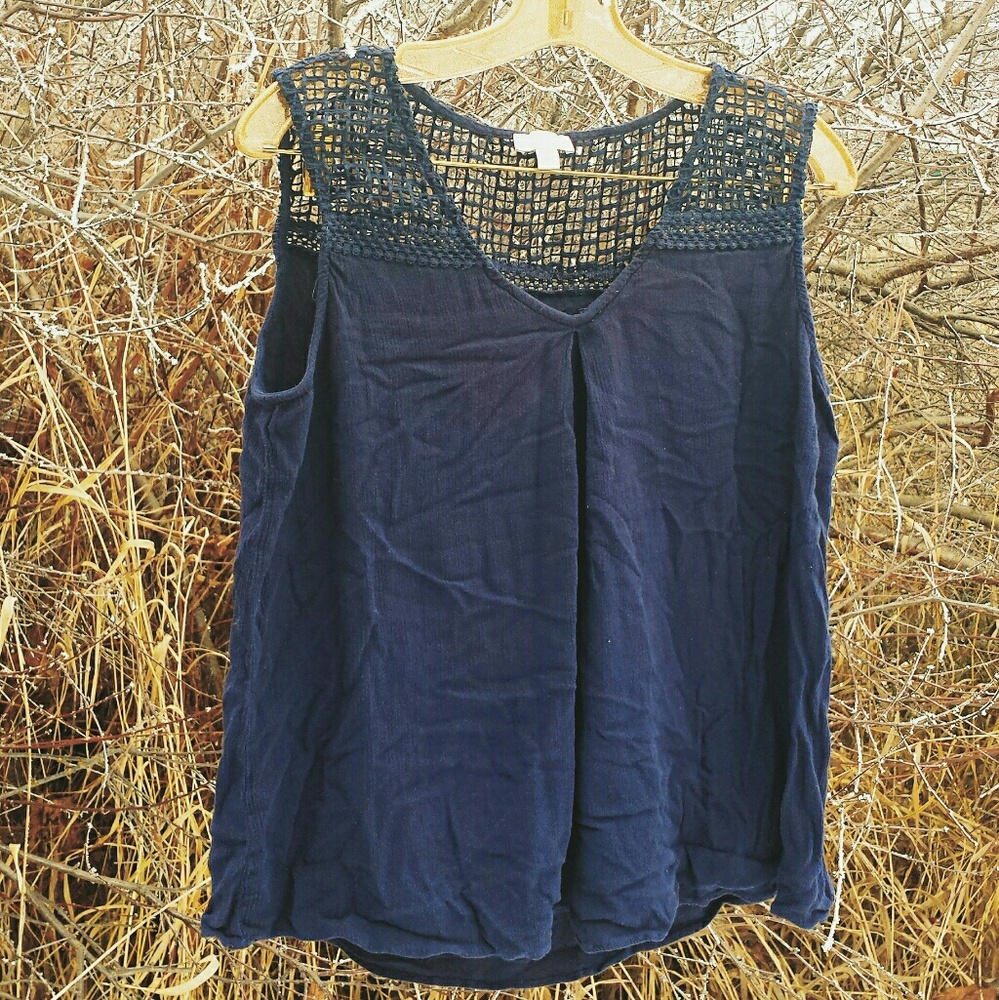 Flowy chiffon tank